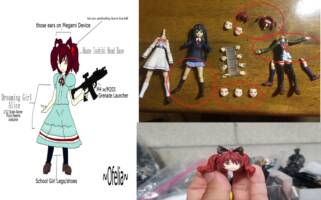 ~OC: Ofelia the Nekomimi~ (Original) Custom Action Figure [WIP Series]