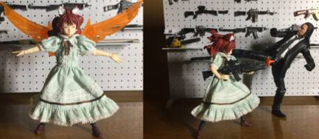 ~OC: Ofelia the Nekomimi~ (Original) Custom Action Figure [Her Scenes]