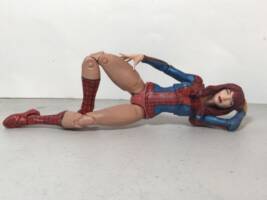 Marvel Legends Mary Jane Watson (version 3) Spider-man costume (Marvel Legends) Custom Action Figure