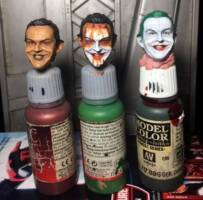 Jack Nicholson Joker 1/12 heads (Batman - Movie Style) Custom Action Figure