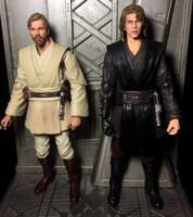 Star wars 6 inch anakin Skywalker and Obi Wan Kenobi heads (Star Wars) Custom Action Figure