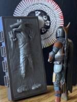 Jar Jar Binks in Carbonite (Star Wars) Custom Action Figure