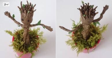 Baby Groot (Guardians of the Galaxy) Custom Statue / Bust