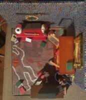 Crime Scene library (Original) Custom Diorama / Playset