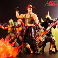 SGT. Slaughter (G.I. Joe 6 inch scale 1986 style V1) (G.I. Joe Classified) Custom Action Figure