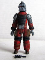 Cy – Blood Squadron Cylon B-Wing– A Star Wars/Battlestar Galactica Mashup (Battlestar Galactica) Custom Action Figure [Front View]