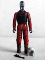 T-800 – Blood Squadron Cyberdyne Droid B-Wing Pilot – A Star Wars/Terminator Mashup (Terminator) Custom Action Figure [Rear View]