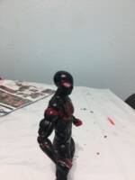 Spider verse spiderman ps4 repaint (Marvel Legends) Custom Action Figure [Preview]