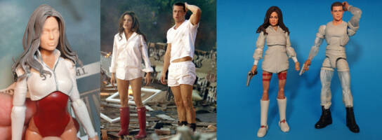 Mr and Mrs Smith (Tomb Raider) Custom Action Figure