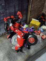 Harley Quinn & Bud Custom Transformer x Batman crossover series - Swittcraft (Transformers) Custom Action Figure