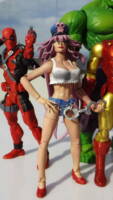 Capcom Legends: Poison (Final Fight) (Marvel Legends) Custom Action Figure