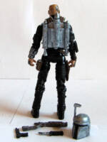 Sen Quinzo - Mandalorian Warrior (Star Wars) Custom Action Figure [Rear View]