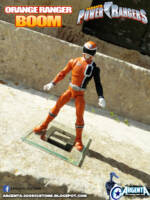 Boom, Orange Ranger (Power Rangers) Custom Action Figure