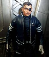 Concept Marvel Legends classic Nick Fury live action starring Sean Connery (Marvel Legends) Custom Action Figure