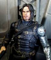 Winter soldier movie head (Marvel Legends) Custom Action Figure