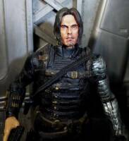 Winter soldier movie head (Marvel Legends) Custom Action Figure