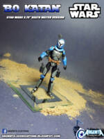 Bo Katan Deathwatch version (Star Wars) Custom Action Figure