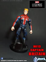 MI13 Captain Britain (Marvel Legends) Custom Action Figure
