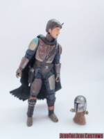 The Mandalorian Din Djarin unmasked (Star Wars) Custom Action Figure [The Mandalorian Din Djarin unmasked custom action figure with Grogu]