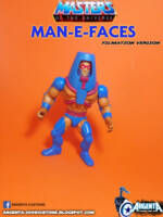 Man-e-Faces filmation vintage (Masters of the Universe) Custom Action Figure