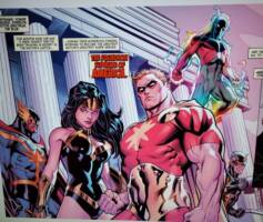 Squadron Supreme (Marvel Legends) Custom Action Figure [fav team picture]