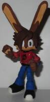 Rust the Rabbit (Sonic) Custom Action Figure