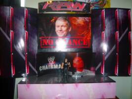 Monday Night Raw Stage 2015 (Wrestling) Custom Diorama / Playset