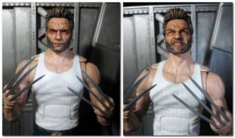 Logan movie finale heads (Marvel Legends) Custom Action Figure