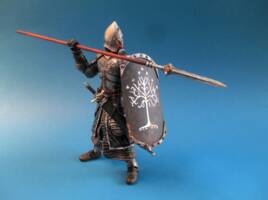 Gondorian spearman, footsoldier of Minas Tirith. (Lord of the Rings) Custom Action Figure