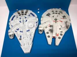 Action Fleet Millennium Falcon (Lando's) (Star Wars) Custom Vehicle