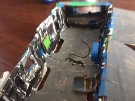 Mobile Command Center (Jurassic Park) Custom Vehicle [Inside view.]