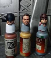 Netflix Daredevil heads (Marvel Legends) Custom Action Figure