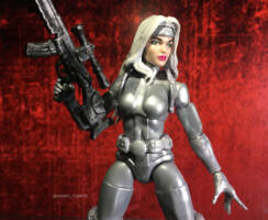 Silver Sable (Marvel) Custom Action Figure