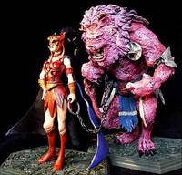 CLAWDEEN Mini Statue (Masters of the Universe) Custom Statue / Bust