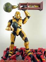 Grifball Champ (Halo) Custom Action Figure
