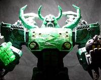 Lucky Draw Green Unicron of Light (Transformers) Custom Action Figure
