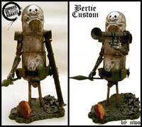 Zombies VS. Robots BERTIE (Pulp Characters) Custom Action Figure