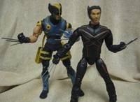 Steel Claw Stealth Wolverine and Super Posable Wolverine (Marvel Legends) Custom Action Figure