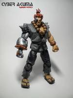 Cyber Akuma (Marvel vs Capcom) Custom Action Figure