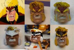 Sabretooth (Marvel Select) Custom Action Figure [Head Wips]