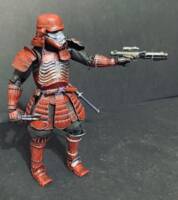 Red Stormtrooper Starwars Movie Realization (Star Wars) Custom Action Figure