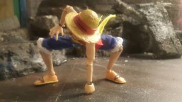 Custom Luffy figure (One Piece) Custom Action Figure
