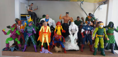 The Chameleon (Spiderman And His Amazing Friends) (Marvel Legends) Custom Action Figure