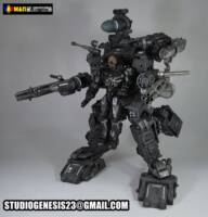 Shield Nick Fury Galactus Killer armor (Avengers) Custom Action Figure