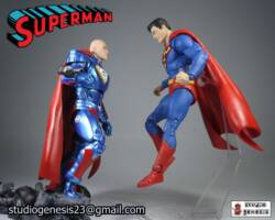 Lex Luthor Re Birth (Superman) Custom Action Figure