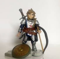 Zelda Hyrule Warriors Link and Zelda poseable Figures (Legend of Zelda) Custom Action Figure