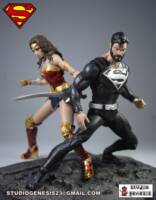 Black Suit Superman (Superman) Custom Action Figure