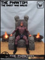 The Phantom the Ghost who Walks (Phantom) Custom Diorama / Playset
