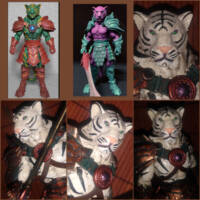 Mythic legions Custom White Tiger Warrior (Mythic Legions) Custom Action Figure