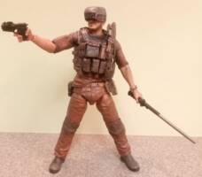 Custom dystopian Cyberpunk figure. (Cyborgs) Custom Action Figure